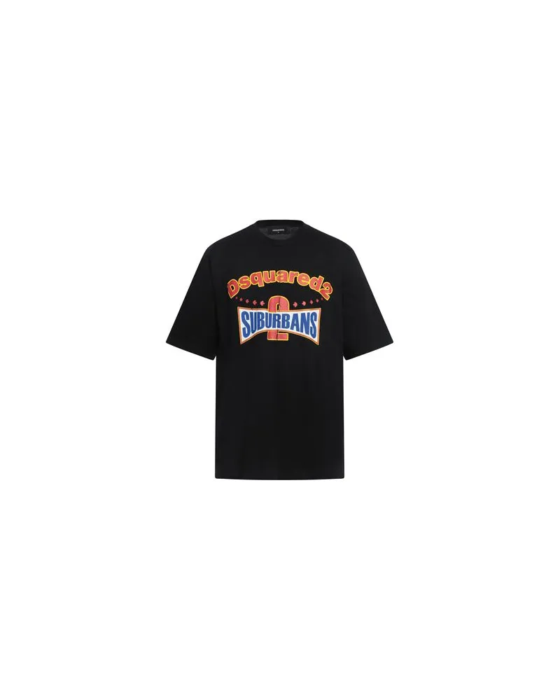 Dsquared2 TOPS - T-shirtsauf YOOX.COM Schwarz