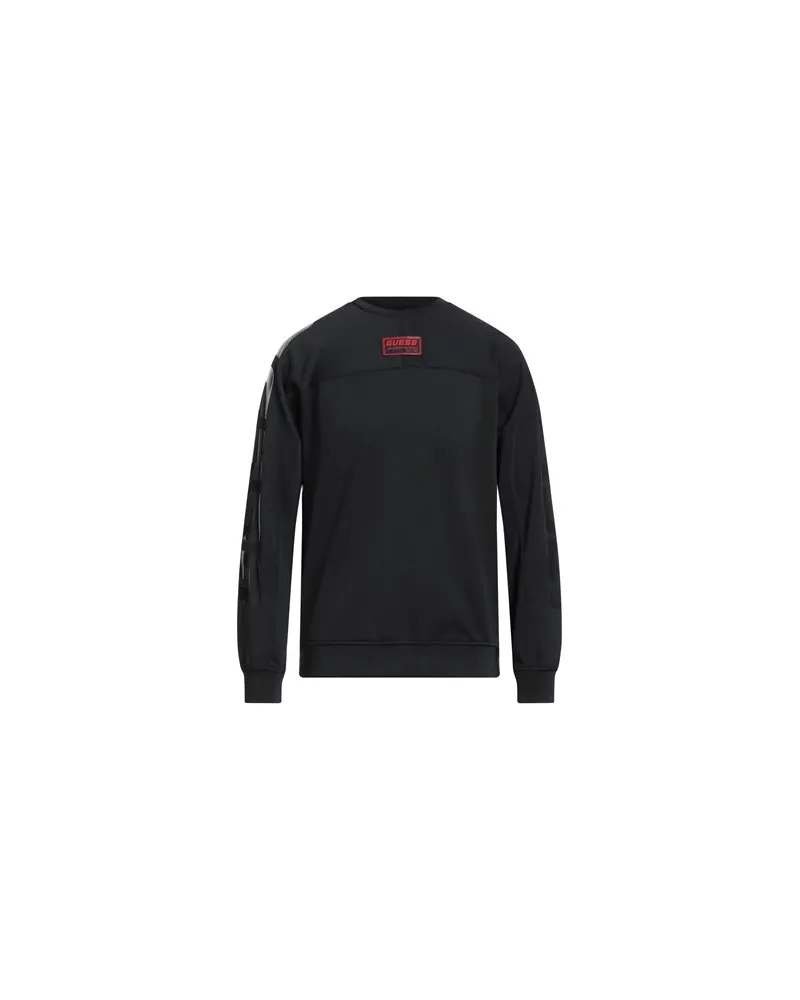 Guess TOPS - Sweatshirtsauf YOOX.COM Schwarz