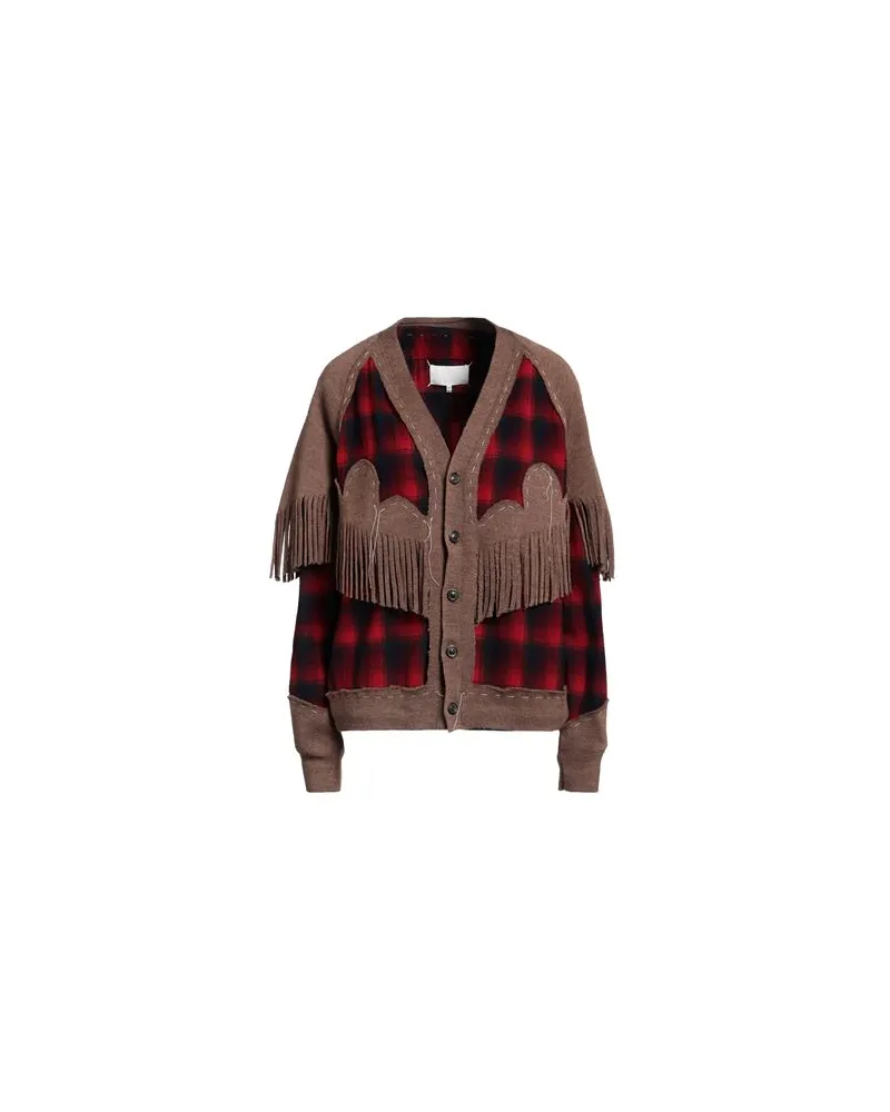 Maison Margiela STRICKWAREN - Strickjackenauf YOOX.COM Kamel