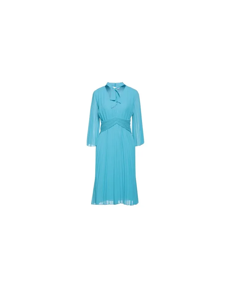 Kaos KLEIDER - Midi-Kleiderauf YOOX.COM Azurblau