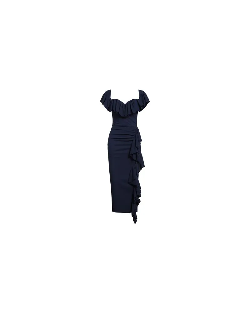 Chiara Boni KLEIDER - Midi-Kleiderauf YOOX.COM Nachtblau