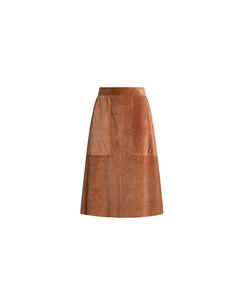 Eleventy HOSEN & RÖCKE - Midi-Röckeauf YOOX.COM Braun