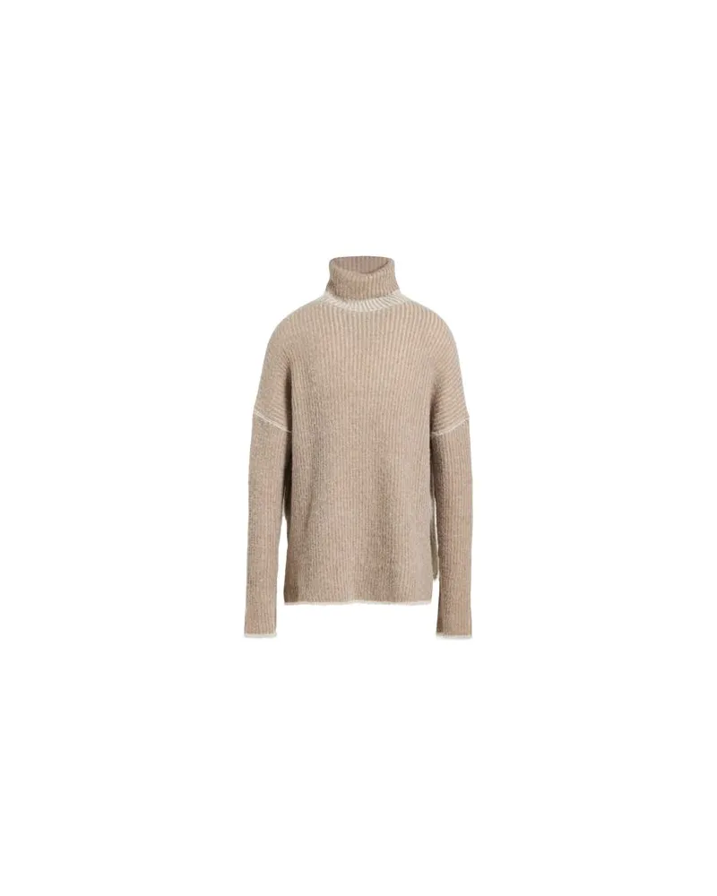 Uma Wang STRICKWAREN - Rollkragenpulloverauf YOOX.COM Beige