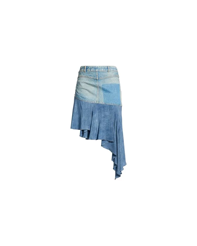 Balmain HOSEN & RÖCKE - Jeansröckeauf YOOX.COM Blau