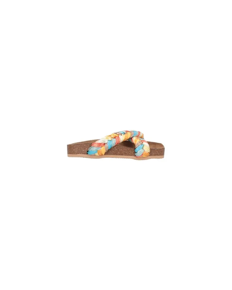 DE SIENA SCHUHE - Sandalenauf YOOX.COM Azurblau