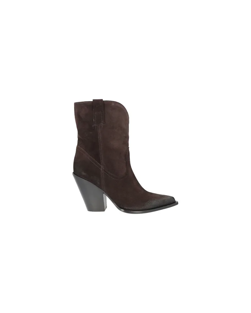 Elena Iachi SCHUHE - Stiefelettenauf YOOX.COM Dunkelbraun