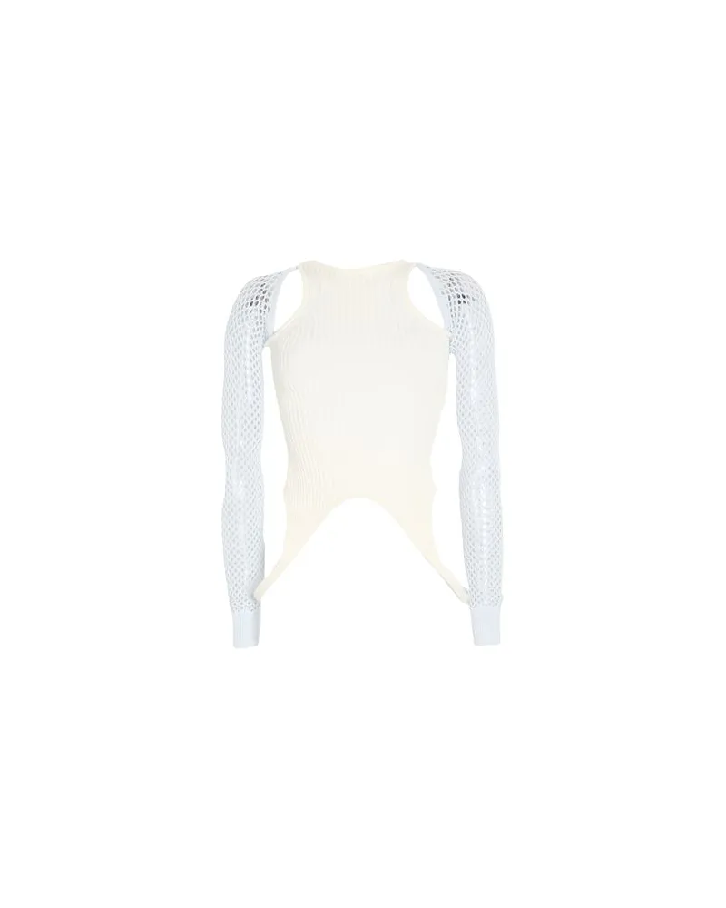 OFF-WHITE STRICKWAREN - Pulloverauf YOOX.COM Cremeweiß