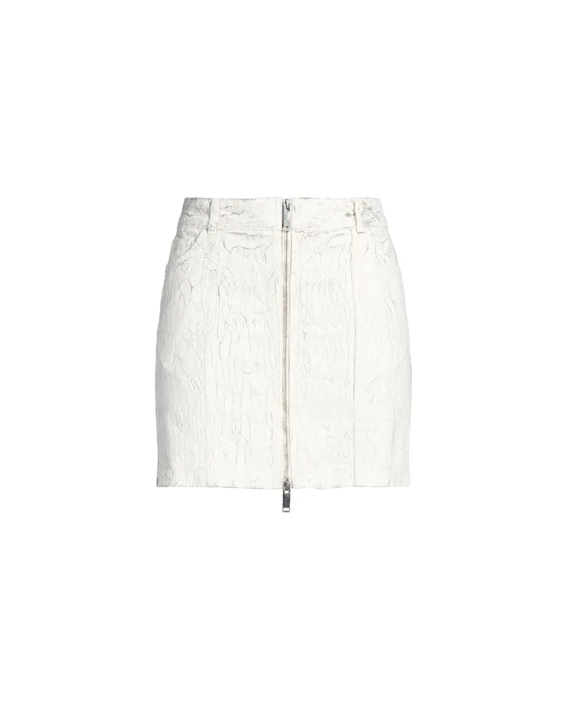 HALFBOY HOSEN & RÖCKE - Jeansröckeauf YOOX.COM Weiß