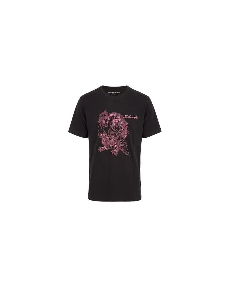 maharishi TOPS - T-shirtsauf YOOX.COM Schwarz