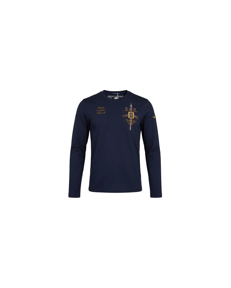 Aeronautica Militare TOPS - T-shirtsauf YOOX.COM Nachtblau