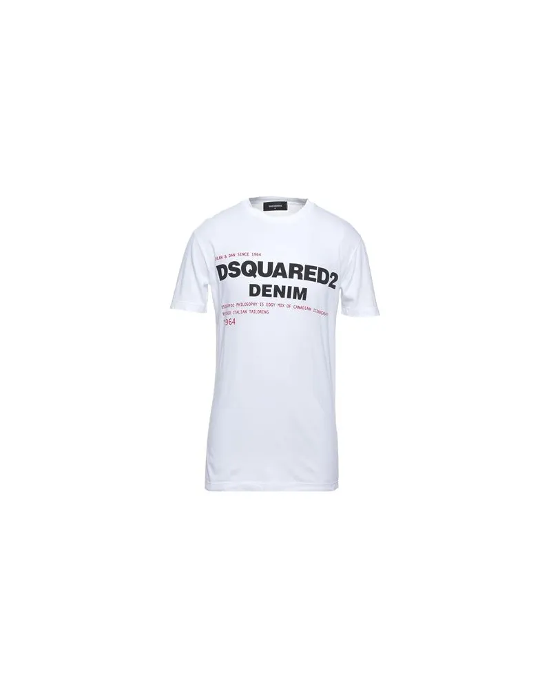 Dsquared2 TOPS - T-shirtsauf YOOX.COM Weiß