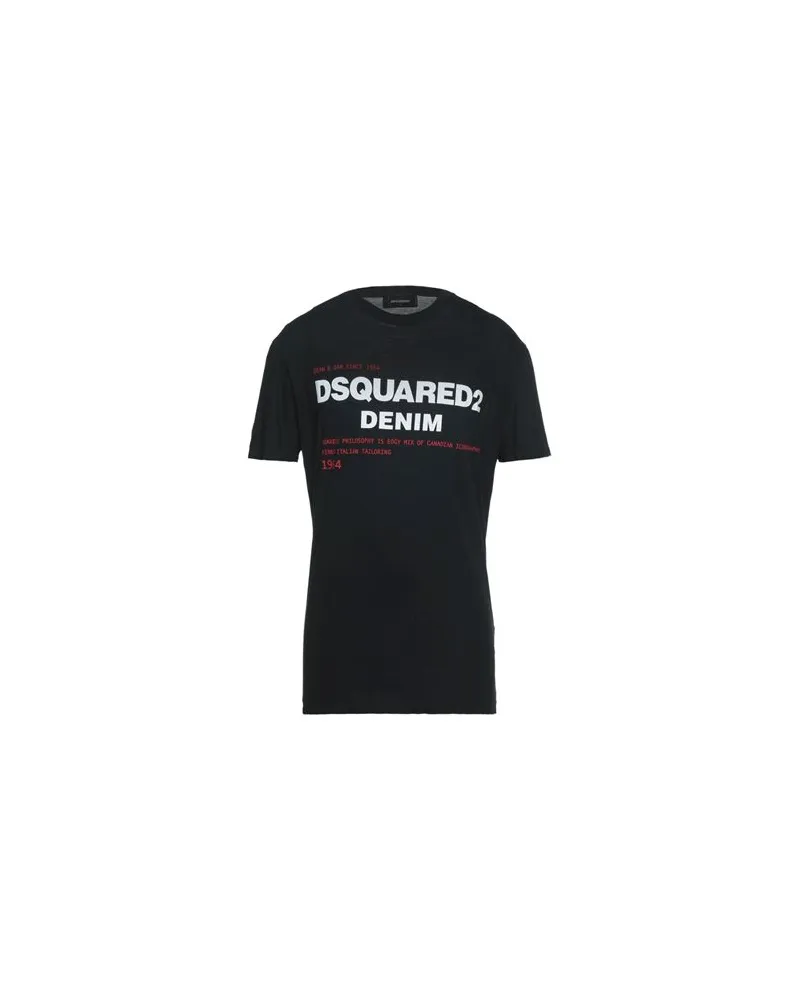 Dsquared2 TOPS - T-shirtsauf YOOX.COM Schwarz