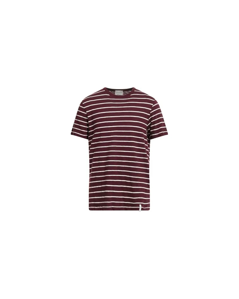 Brooksfield TOPS - T-shirtsauf YOOX.COM Bordeaux