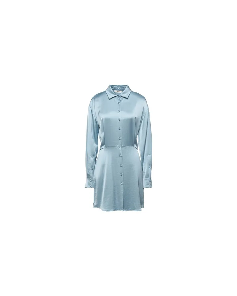 Suoli KLEIDER - Mini-Kleiderauf YOOX.COM Himmelblau
