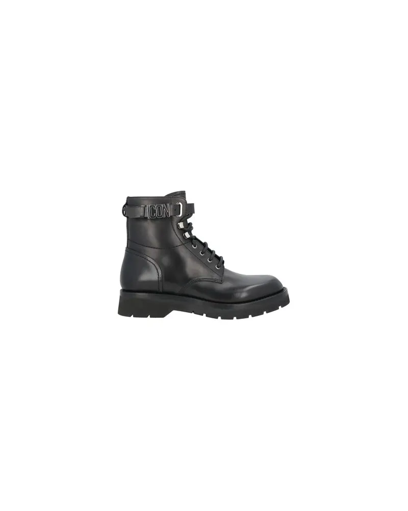 Dsquared2 ICON - SCHUHE - Stiefelettenauf YOOX.COM Schwarz