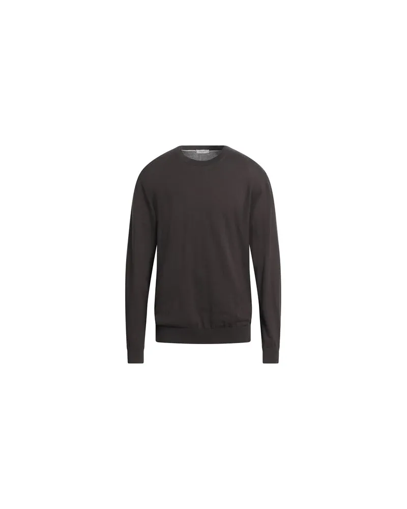 Paolo Pecora Milano STRICKWAREN - Pulloverauf YOOX.COM Schokobraun