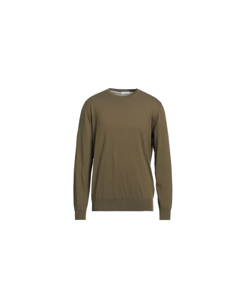 Paolo Pecora Milano STRICKWAREN - Pulloverauf YOOX.COM Militärgrün