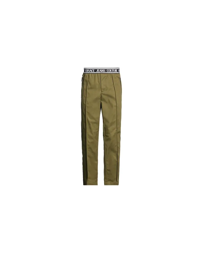 Versace Jeans HOSEN & RÖCKE - Hosenauf YOOX.COM Militärgrün