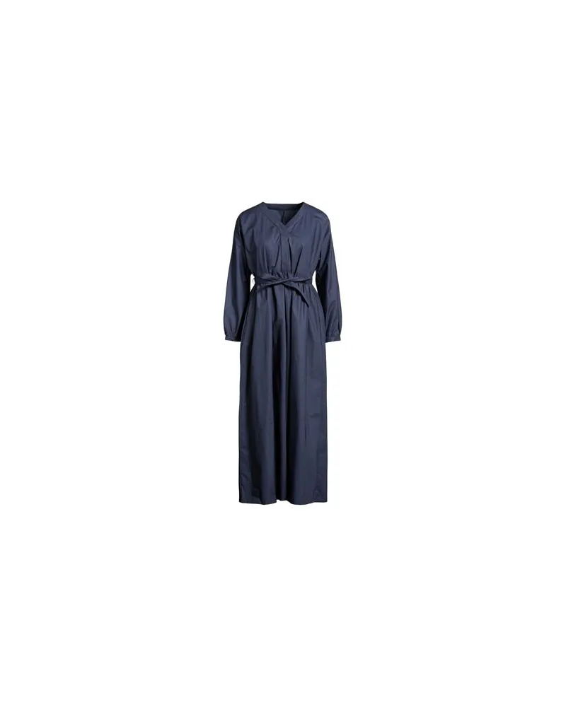 nine:inthe:morning KLEIDER - Maxi-Kleiderauf YOOX.COM Taubenblau