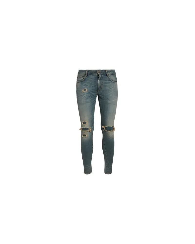 REPRESENT HOSEN & RÖCKE - Jeanshosenauf YOOX.COM Blau