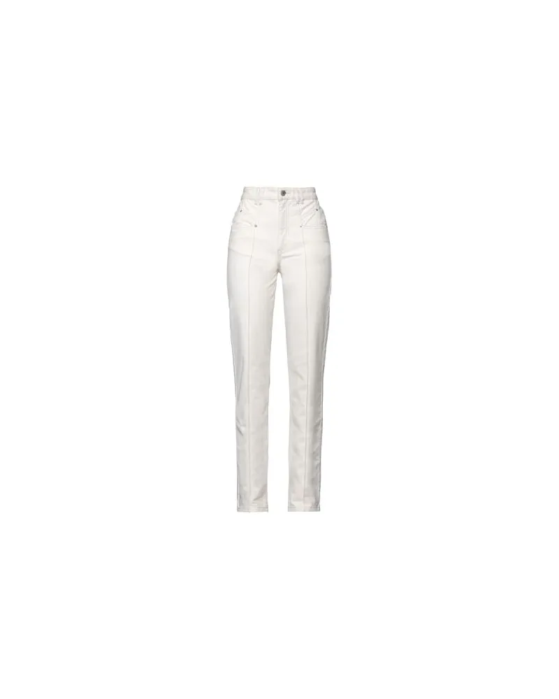 Isabel Marant HOSEN & RÖCKE - Jeanshosenauf YOOX.COM Elfenbein