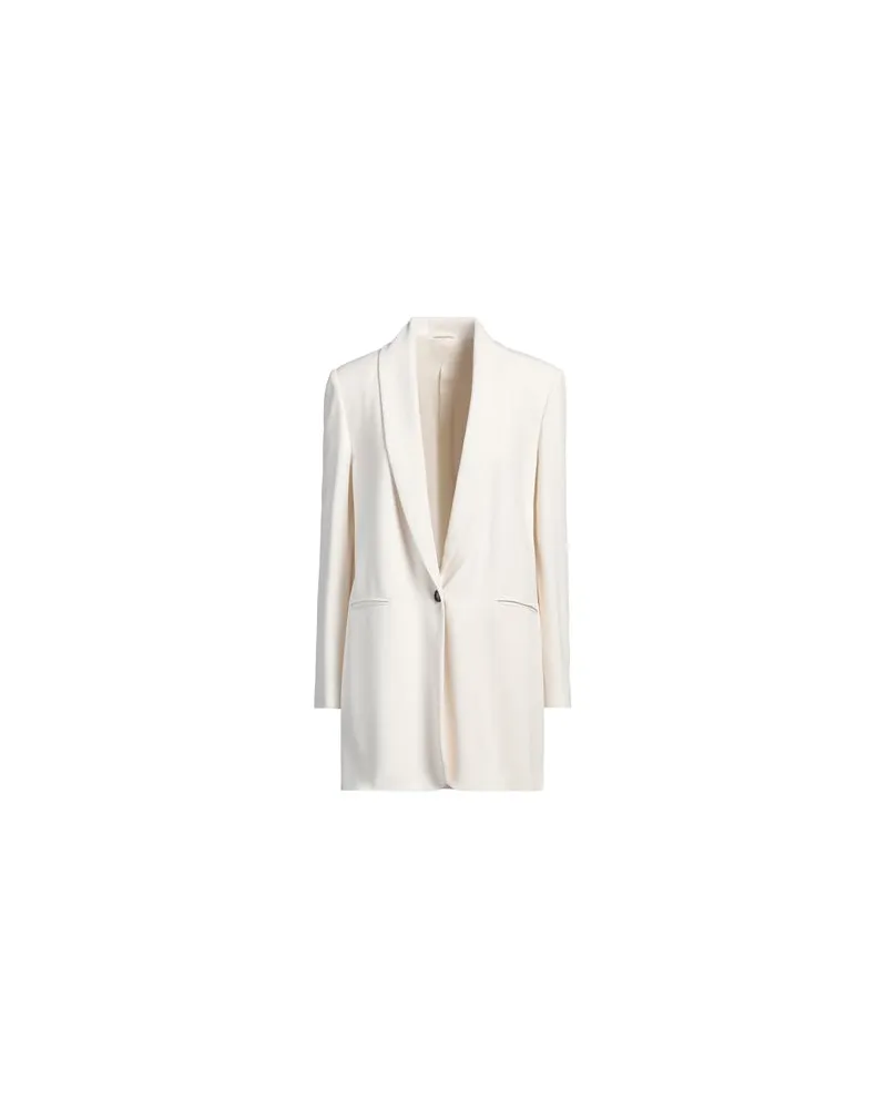 Brunello Cucinelli ANZÜGE und CO-ORDS - Blazersauf YOOX.COM Cremeweiß
