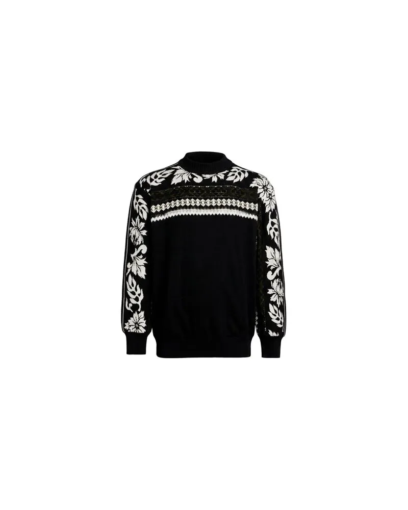 Sacai STRICKWAREN - Rollkragenpulloverauf YOOX.COM Schwarz