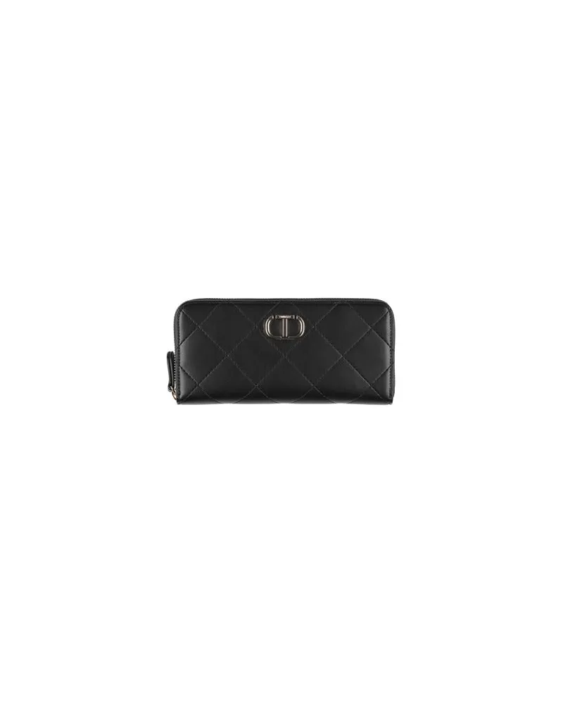 Twin-Set Kleinlederwaren - Brieftaschenauf YOOX.COM Schwarz
