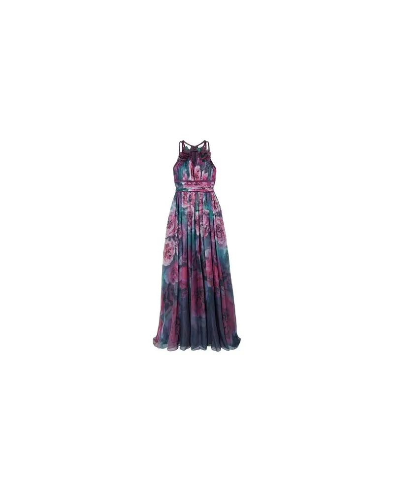Marchesa KLEIDER - Maxi-Kleiderauf YOOX.COM Pflaume