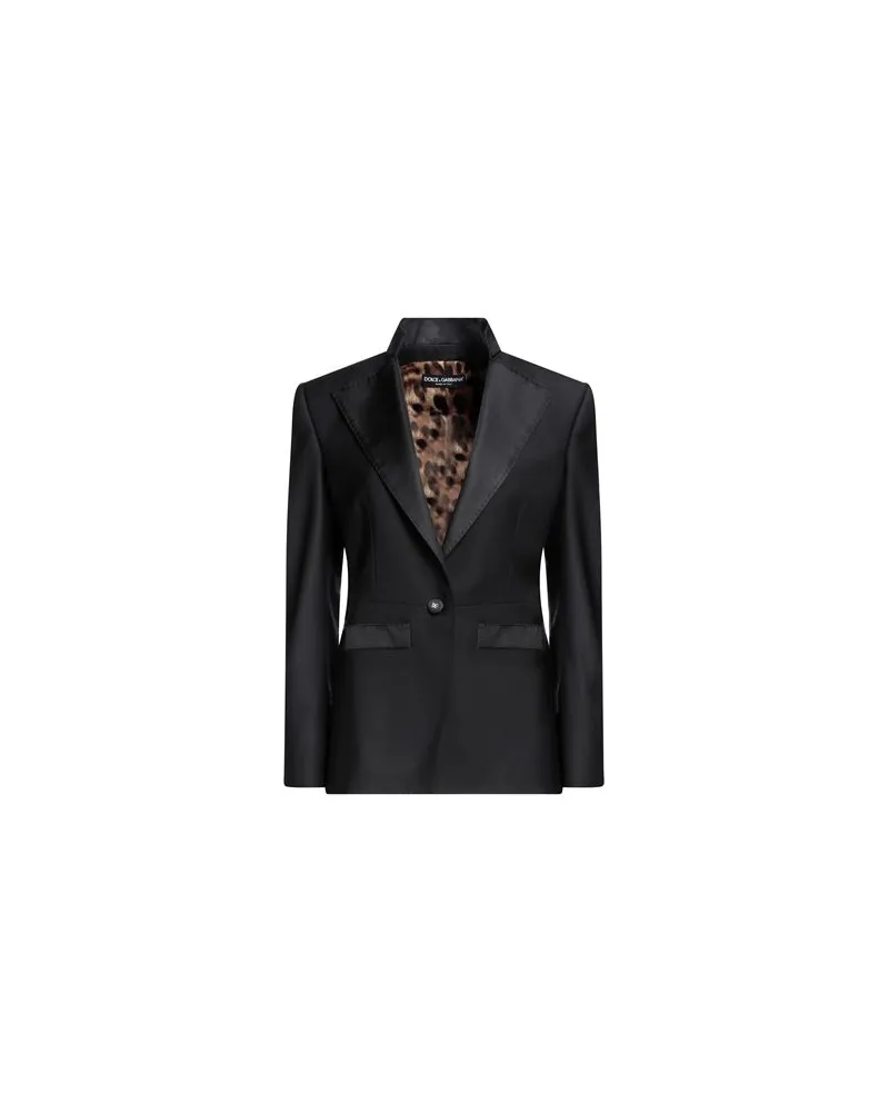 Dolce & Gabbana ANZÜGE und CO-ORDS - Blazersauf YOOX.COM Schwarz