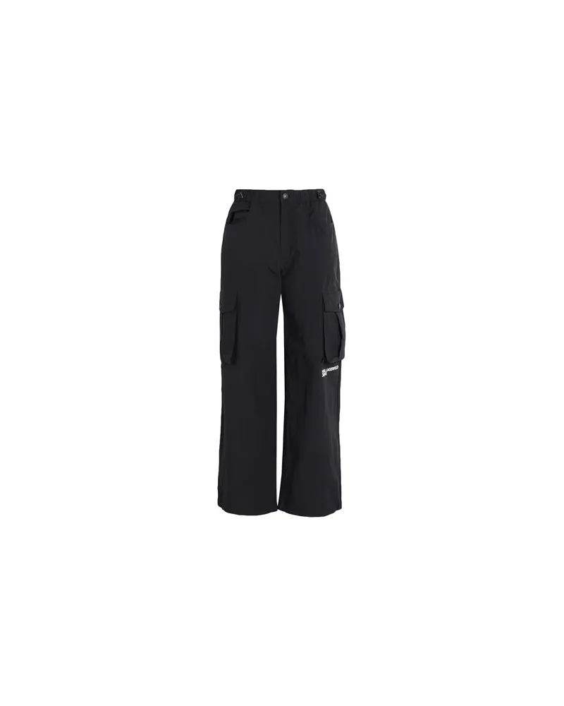 Karl Lagerfeld HOSEN & RÖCKE - Hosenauf YOOX.COM Schwarz