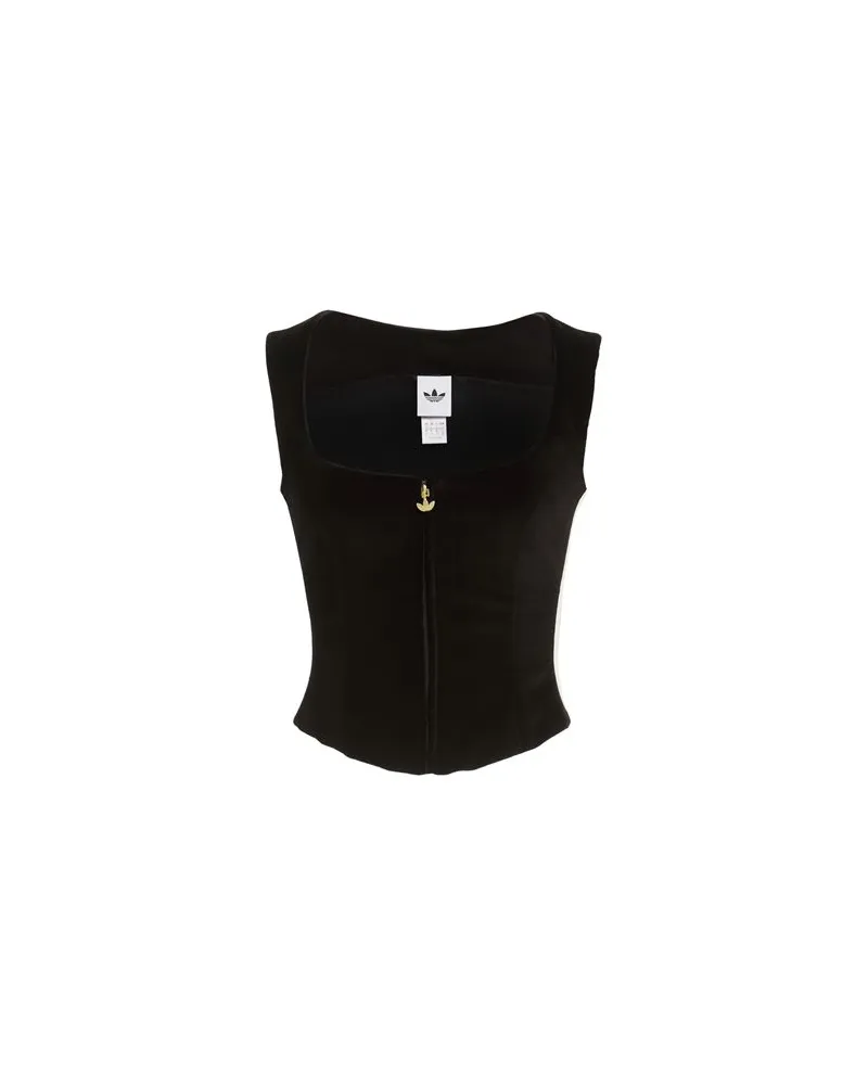 adidas TOPS - Topsauf YOOX.COM Schwarz