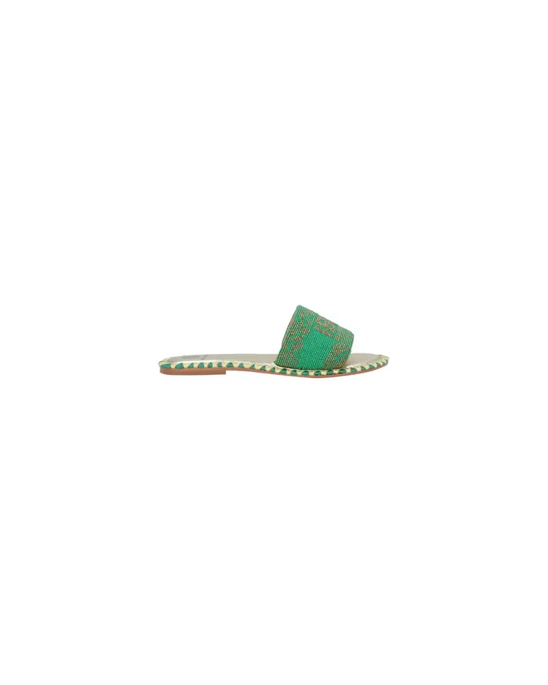 DE SIENA SCHUHE - Sandalenauf YOOX.COM Grün