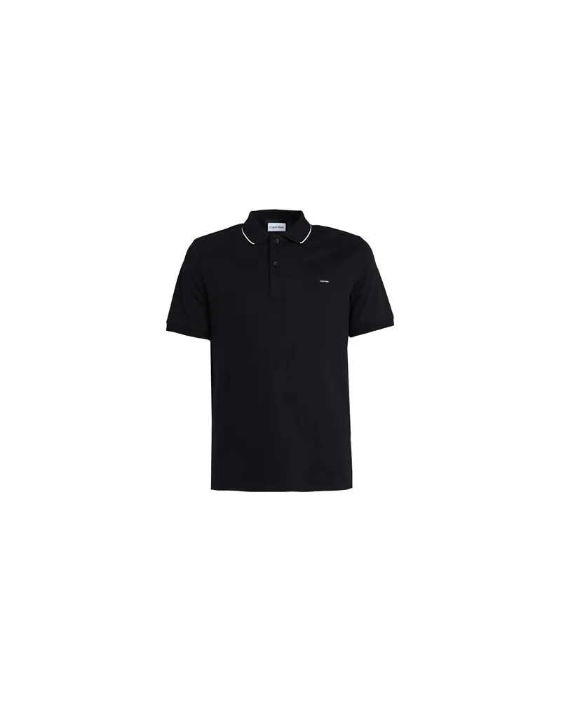 Calvin Klein TOPS - Poloshirtsauf YOOX.COM Schwarz