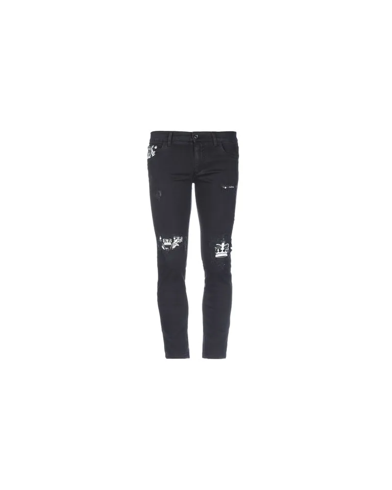 Dolce & Gabbana HOSEN & RÖCKE - Jeanshosenauf YOOX.COM Schwarz