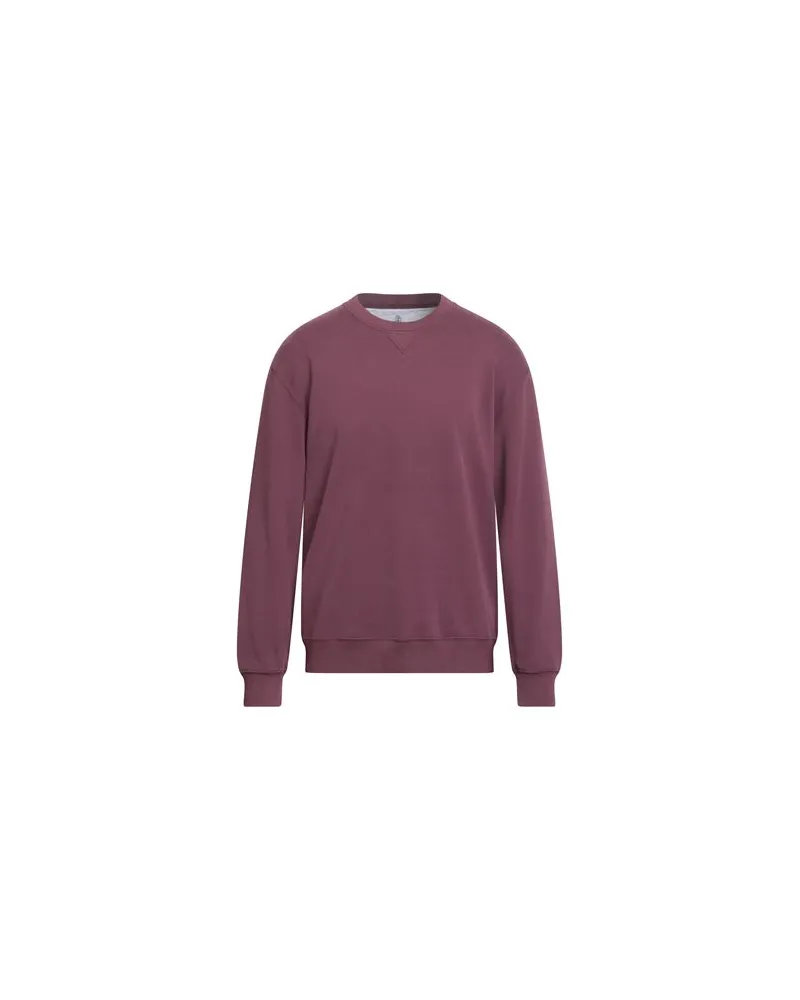 Brunello Cucinelli TOPS - Sweatshirtsauf YOOX.COM Pflaume