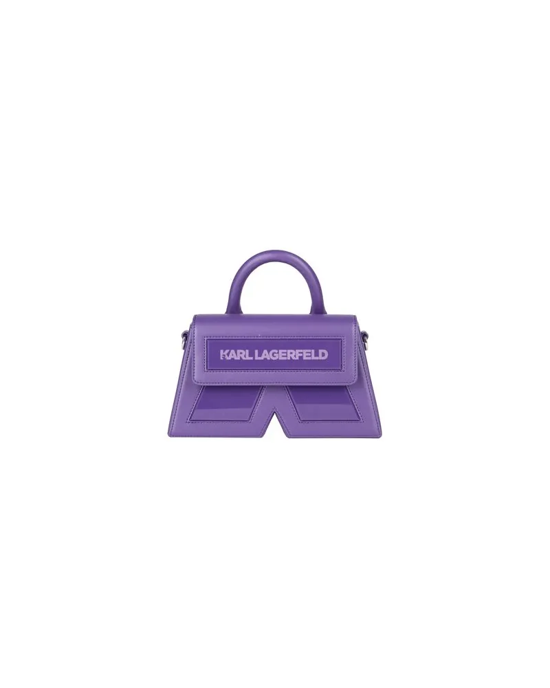 Karl Lagerfeld KARL CARES - TASCHEN - Handtaschenauf YOOX.COM Dunkelviolett
