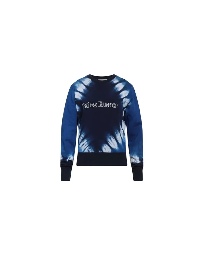 Wales Bonner TOPS - Sweatshirtsauf YOOX.COM Marineblau