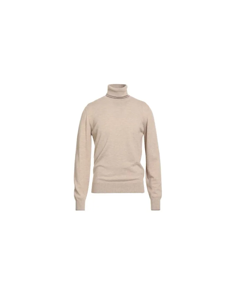 Alpha Studio STRICKWAREN - Rollkragenpulloverauf YOOX.COM Beige
