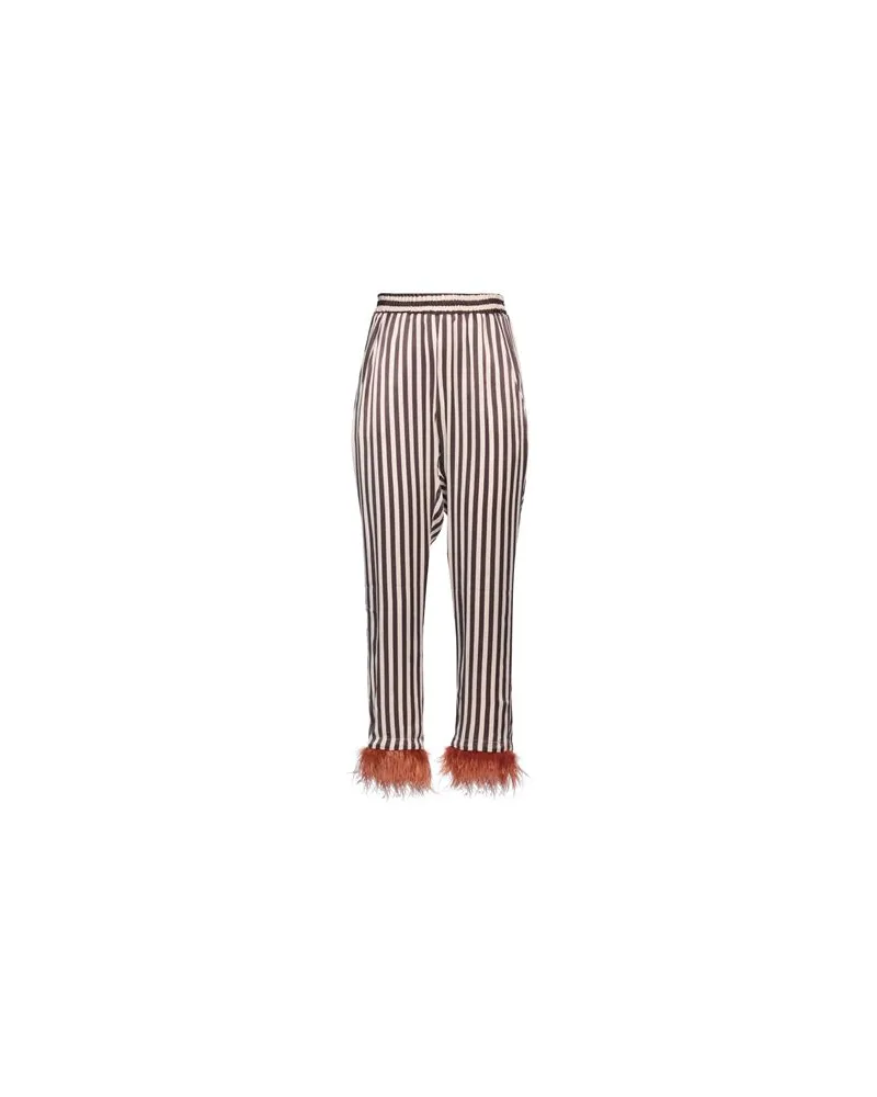 SHIRTAPORTER HOSEN & RÖCKE - Hosenauf YOOX.COM Dunkelbraun