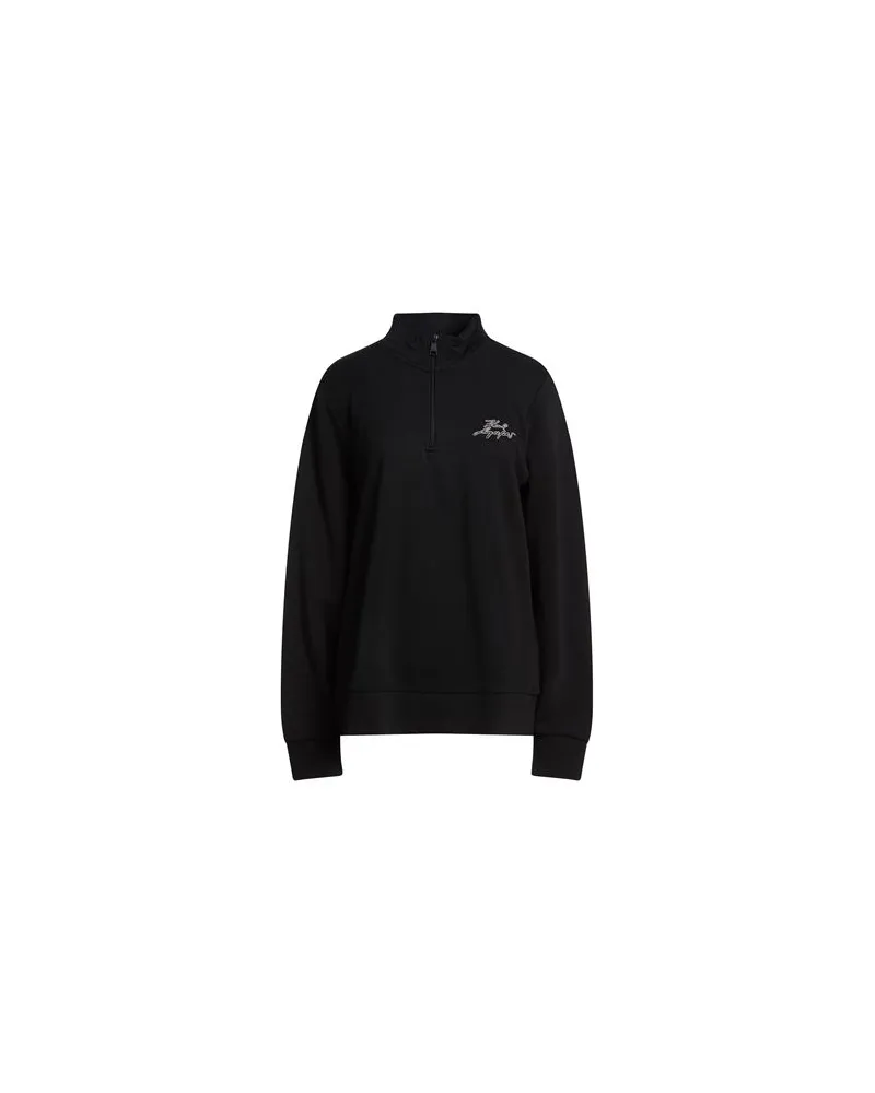Karl Lagerfeld TOPS - Sweatshirtsauf YOOX.COM Schwarz