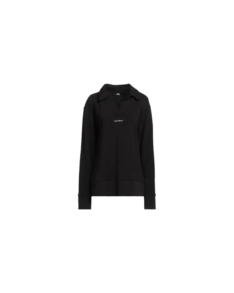 Karl Lagerfeld TOPS - Sweatshirtsauf YOOX.COM Schwarz