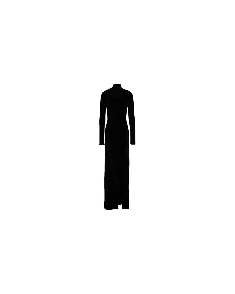 Nanushka KLEIDER - Maxi-Kleiderauf YOOX.COM Schwarz