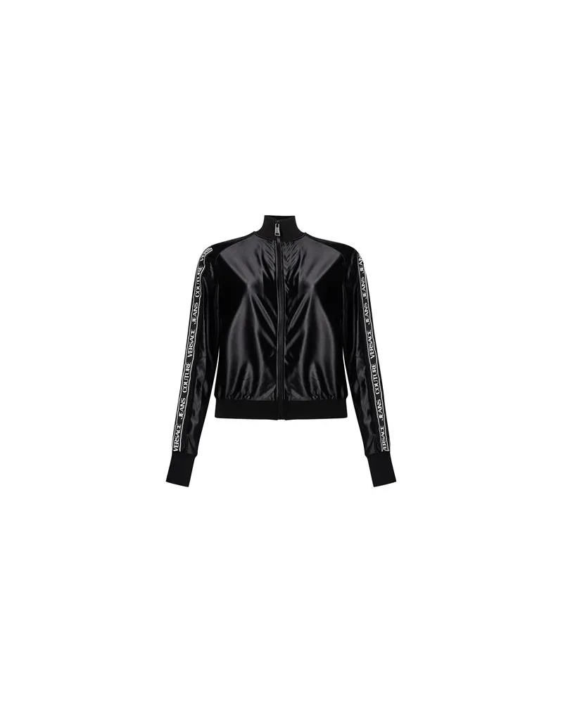 Versace Jeans TOPS - Sweatshirtsauf YOOX.COM Schwarz