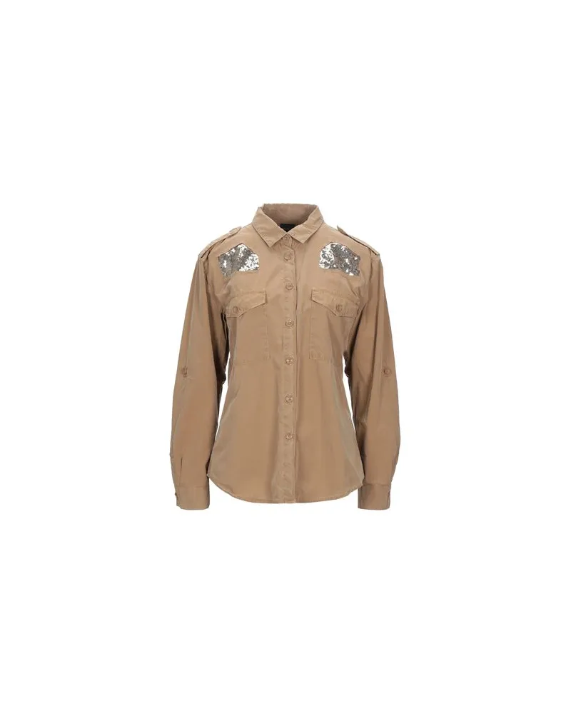 My Twin Twinset TOPS - Hemdenauf YOOX.COM Kamel