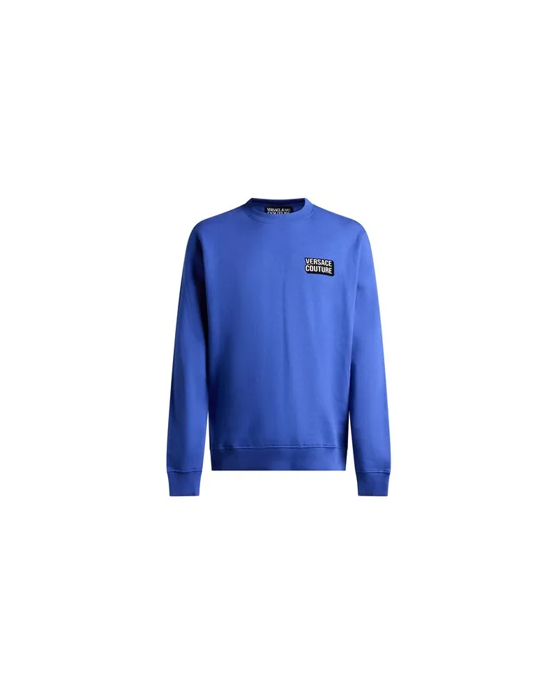 Versace Jeans TOPS - Sweatshirtsauf YOOX.COM Blau