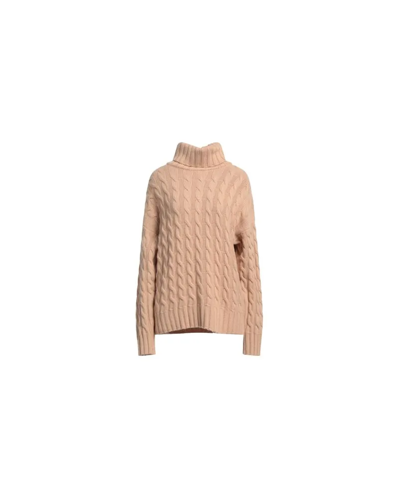 N.O.W. Andrea Rosati Cashmere STRICKWAREN - Rollkragenpulloverauf YOOX.COM Kamel