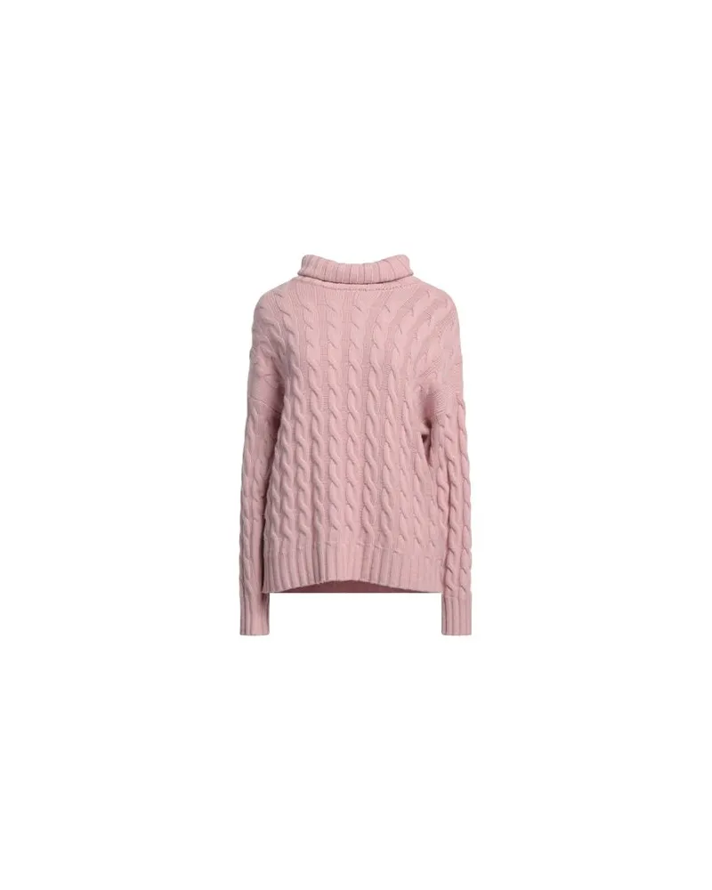 N.O.W. Andrea Rosati Cashmere STRICKWAREN - Rollkragenpulloverauf YOOX.COM Rosa