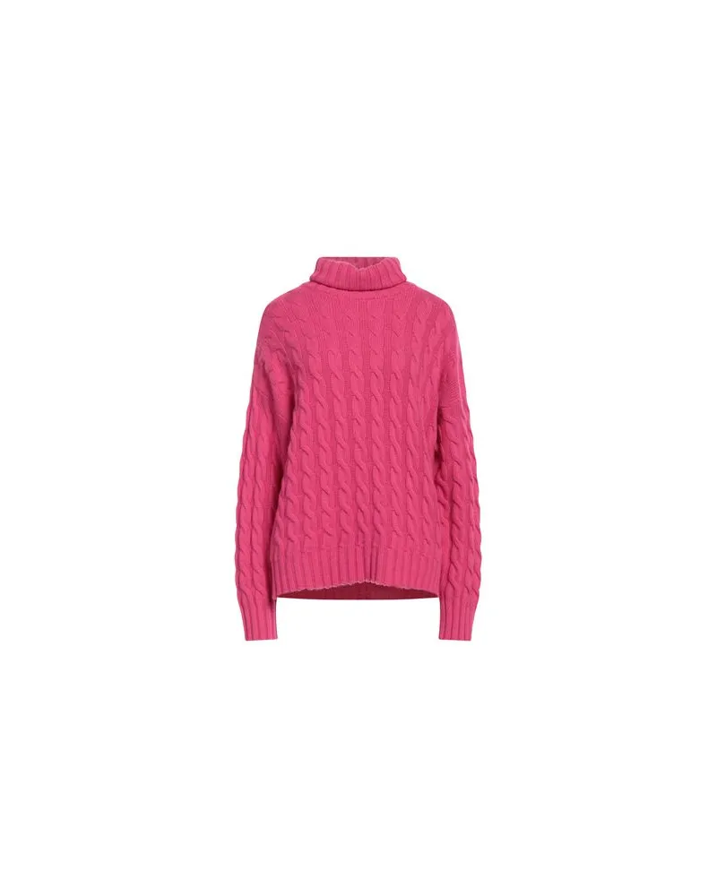 N.O.W. Andrea Rosati Cashmere STRICKWAREN - Rollkragenpulloverauf YOOX.COM Fuchsia