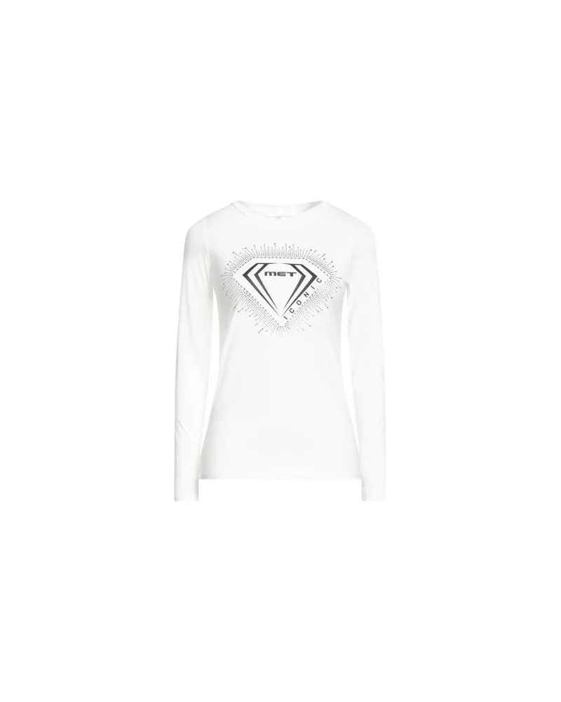 MET  TOPS - T-shirtsauf YOOX.COM Weiß